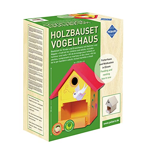 Bastelset "Vogelhaus" für kleine Handwerker