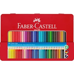 Faber-Castell Buntstifte Colour Grip, 36er Metalletui