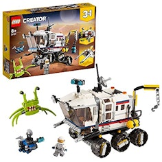 LEGO Creator 3-in-1 Planeten Erkundungs-Rover, Raumstation und Weltraumflieger Bauset