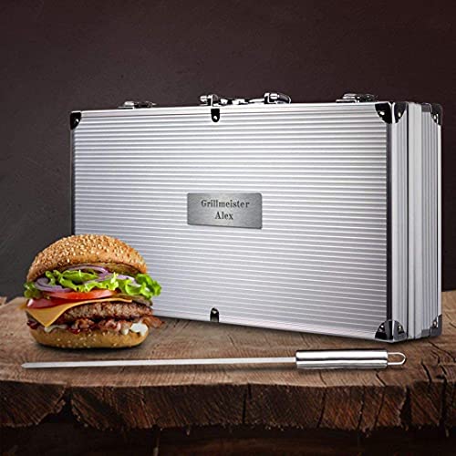 Smyla Grillkoffer mit individueller Gravur (personalisierbar)