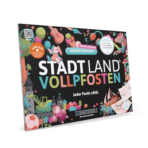 Stadt Land VOLLPFOSTEN® - JUNIOR Edition - Für Kinder und Jugendliche