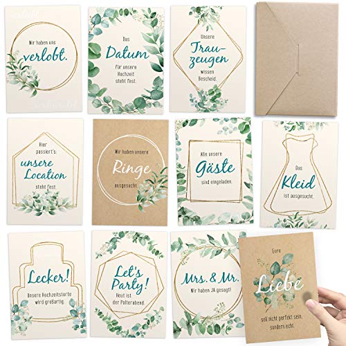 Meilensteinkarten von Verlobung bis zur Hochzeit – kreatives Geschenk für besondere Erinnerungen