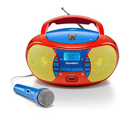 Tragbarer Kinder CD-Player – mit Radio, USB & Mikrofon
