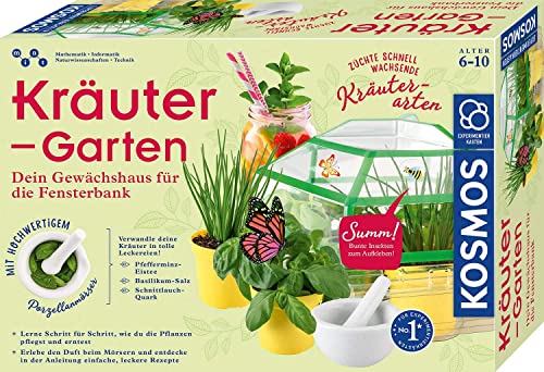 KOSMOS Kräuter-Garten für Kinder, Züchte duftende Kräuter auf der Fensterbank