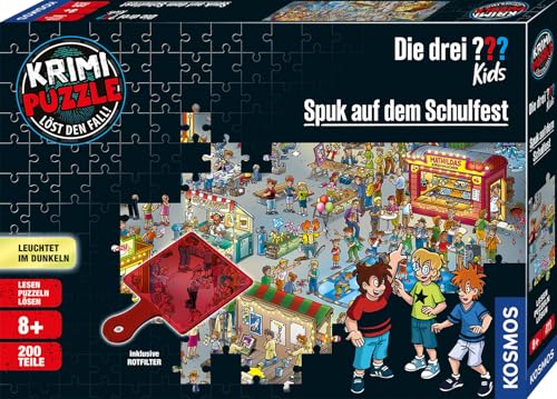 Krimi Puzzle: Die drei ??? Kids - Spuk auf dem Schulfest