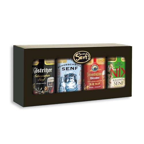 Senf-Geschenkpackung Bier-Spezialitäten