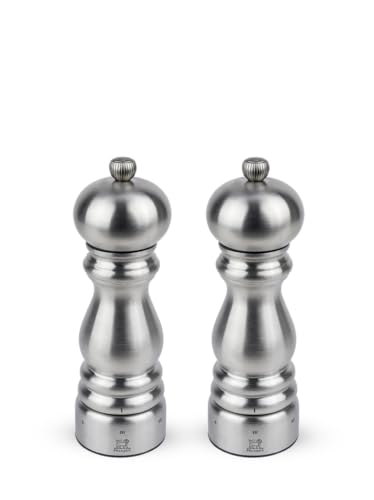 Peugeot Salz- und Pfeffermühlen-Set aus Edelstahl
