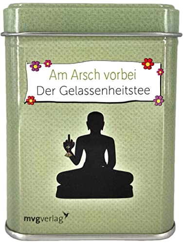 Am Arsch vorbei – Der Gelassenheitstee: 100g Kräutertee Wellness in der Dose