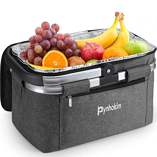 Picknickkorb mit eingebauter Isolierung