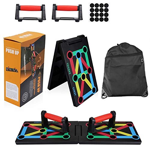 Push-Up Rack Board mit Handgriff für effektives Muskeltraining