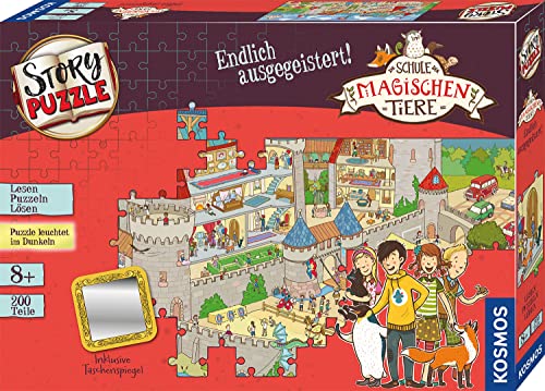 Story-Puzzle - Die Schule der magischen Tiere - Endlich ausgegeistert