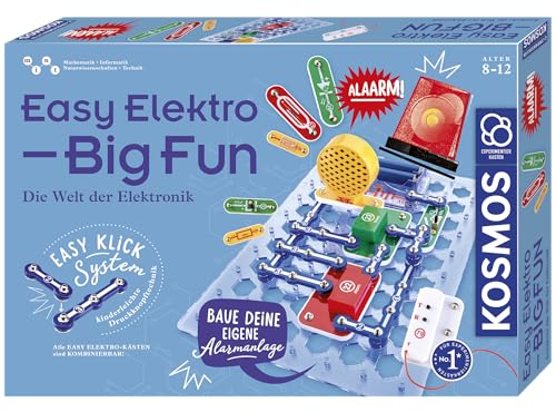 KOSMOS 620608 Easy Elektro Big Fun Experimentierkasten für Kinder