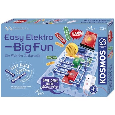 KOSMOS 620608 Easy Elektro Big Fun Experimentierkasten für Kinder