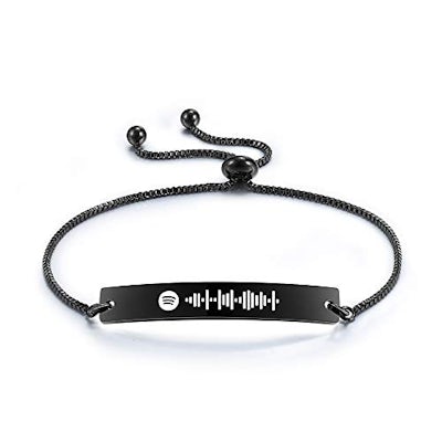 Personalisiertes Armband mit Spotify Code