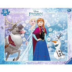 Anna und Elsa Kinderpuzzle