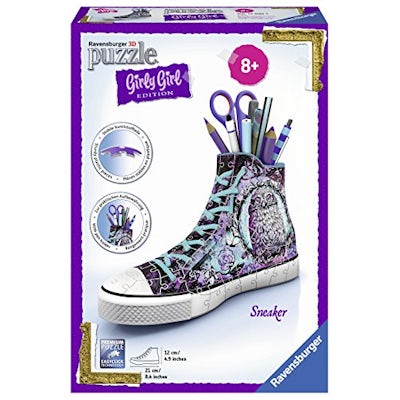3D-Puzzle Girly Girl Edition Sneaker – Animal Trend