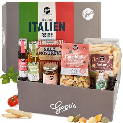 Gepp’s Feinkost Bella Italia Geschenkbox I Feinste italienische Delikatessen