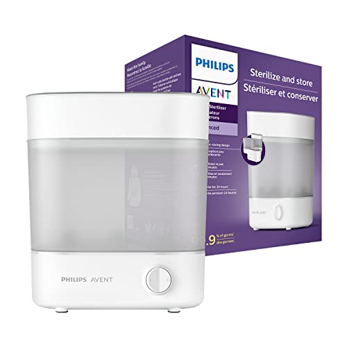 Philips Avent Dampfsterilisator (für bis zu 6 Babyflaschen und Nuckel)
